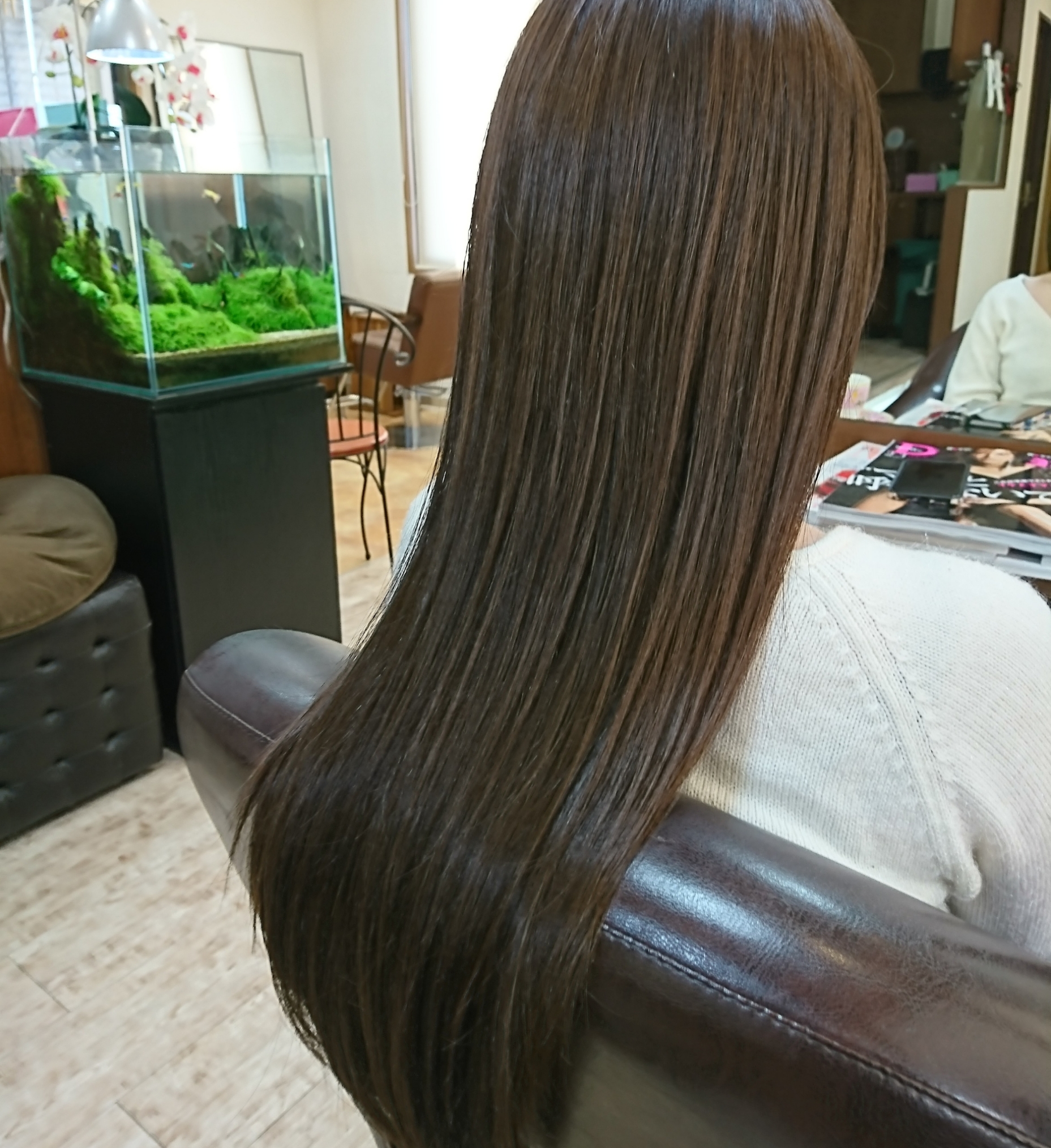 髪質改善トリートメントでツヤとまとまりのある髪へ 千葉県成田市の髪質改善美容室dears ディアーズ